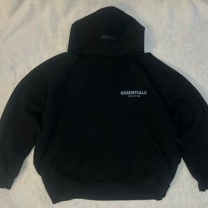 Fear of God Essentials Black Hoodie